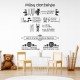Kids Rules Wall Decal