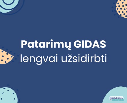 Patarimų gidas lengvai užsidirbti