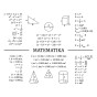 MATEMATIKOS FORMULĖS 5 - 8 KLASĖMS Edukacinis sienų lipdukas
